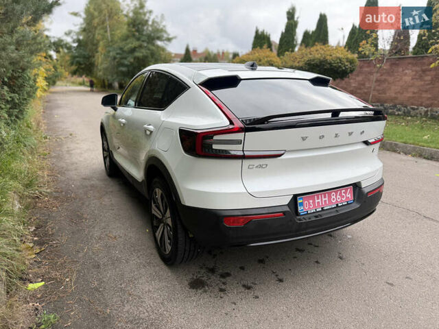 Білий Вольво C40 Recharge, об'ємом двигуна 0 л та пробігом 24 тис. км за 27600 $, фото 22 на Automoto.ua