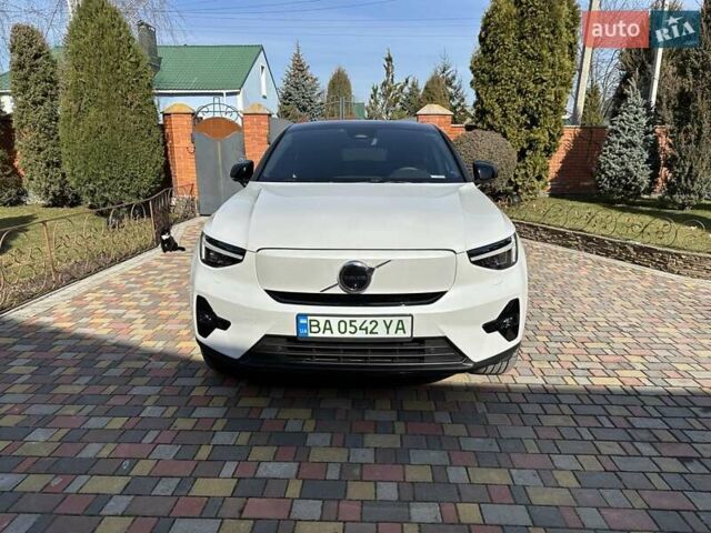 Білий Вольво C40 Recharge, об'ємом двигуна 0 л та пробігом 15 тис. км за 39500 $, фото 7 на Automoto.ua