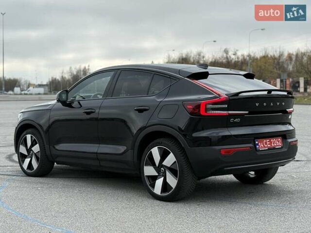 Черный Вольво C40 Recharge, объемом двигателя 0 л и пробегом 100 тыс. км за 29300 $, фото 8 на Automoto.ua