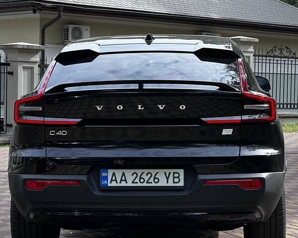 Черный Вольво C40 Recharge, объемом двигателя 0 л и пробегом 48 тыс. км за 28900 $, фото 9 на Automoto.ua