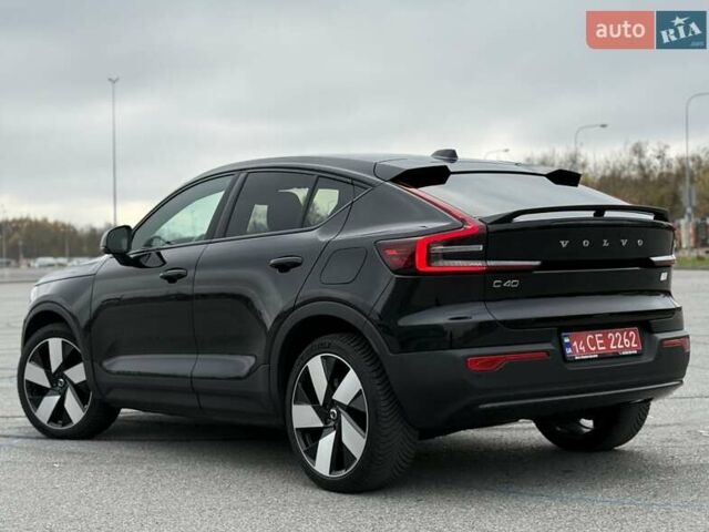 Черный Вольво C40 Recharge, объемом двигателя 0 л и пробегом 100 тыс. км за 29300 $, фото 9 на Automoto.ua