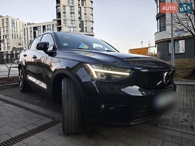 Чорний Вольво C40 Recharge, об'ємом двигуна 0 л та пробігом 43 тис. км за 29900 $, фото 6 на Automoto.ua