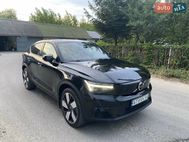 Чорний Вольво C40 Recharge, об'ємом двигуна 0 л та пробігом 47 тис. км за 27700 $, фото 1 на Automoto.ua