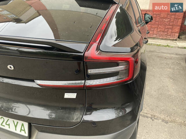 Чорний Вольво C40 Recharge, об'ємом двигуна 0 л та пробігом 47 тис. км за 27700 $, фото 77 на Automoto.ua