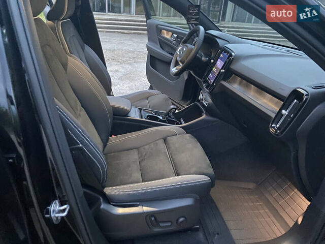 Чорний Вольво C40 Recharge, об'ємом двигуна 0 л та пробігом 47 тис. км за 27700 $, фото 47 на Automoto.ua