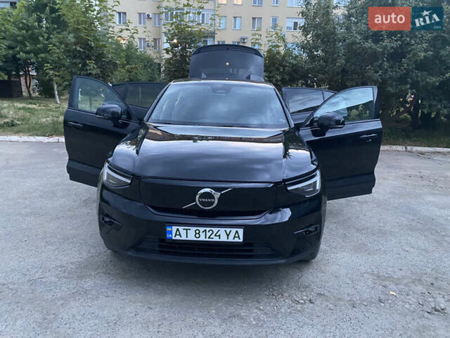 Чорний Вольво C40 Recharge, об'ємом двигуна 0 л та пробігом 47 тис. км за 27700 $, фото 59 на Automoto.ua