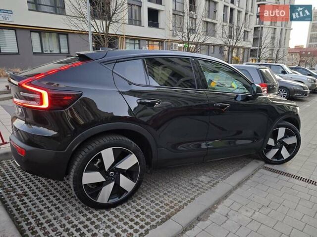 Чорний Вольво C40 Recharge, об'ємом двигуна 0 л та пробігом 43 тис. км за 29900 $, фото 12 на Automoto.ua