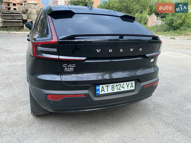 Чорний Вольво C40 Recharge, об'ємом двигуна 0 л та пробігом 47 тис. км за 27700 $, фото 17 на Automoto.ua