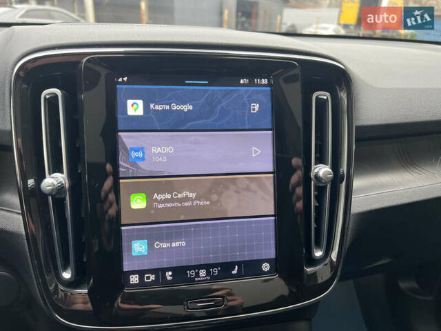 Серый Вольво C40 Recharge, объемом двигателя 0 л и пробегом 12 тыс. км за 29500 $, фото 37 на Automoto.ua