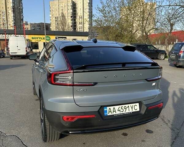 Серый Вольво C40 Recharge, объемом двигателя 0 л и пробегом 29 тыс. км за 32500 $, фото 14 на Automoto.ua