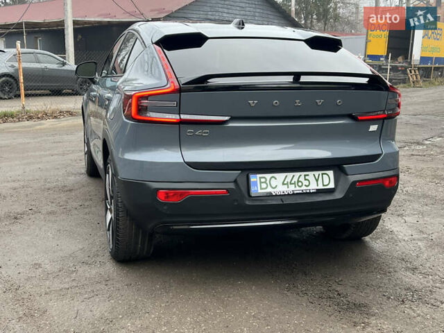 Серый Вольво C40 Recharge, объемом двигателя 0 л и пробегом 12 тыс. км за 29500 $, фото 6 на Automoto.ua