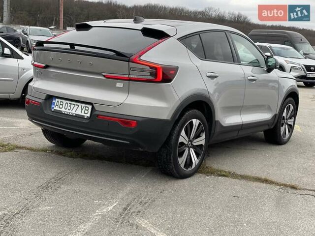 Серый Вольво C40 Recharge, объемом двигателя 0 л и пробегом 11 тыс. км за 26200 $, фото 7 на Automoto.ua