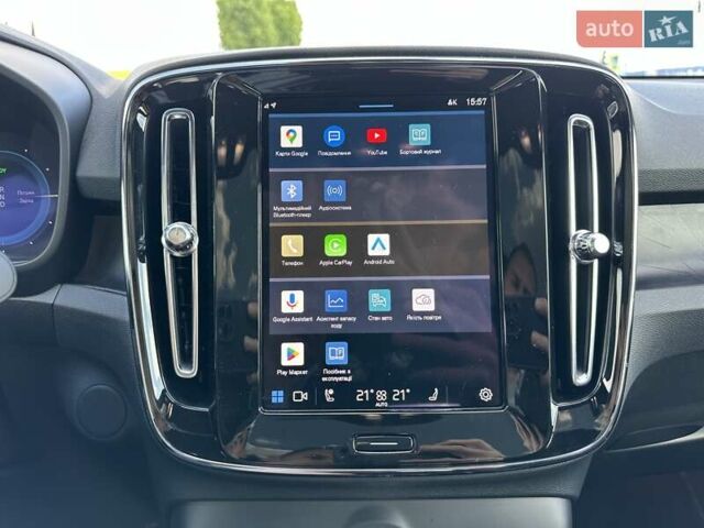 Серый Вольво C40 Recharge, объемом двигателя 0 л и пробегом 15 тыс. км за 43000 $, фото 27 на Automoto.ua
