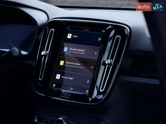 Сірий Вольво C40 Recharge, об'ємом двигуна 0 л та пробігом 69 тис. км за 28500 $, фото 13 на Automoto.ua