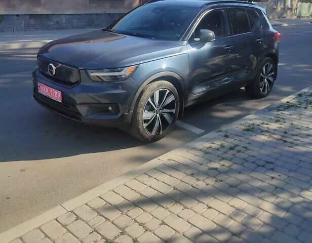Синій Вольво C40 Recharge, об'ємом двигуна 0 л та пробігом 78 тис. км за 27500 $, фото 1 на Automoto.ua