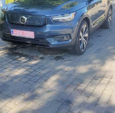Синій Вольво C40 Recharge, об'ємом двигуна 0 л та пробігом 78 тис. км за 27500 $, фото 10 на Automoto.ua