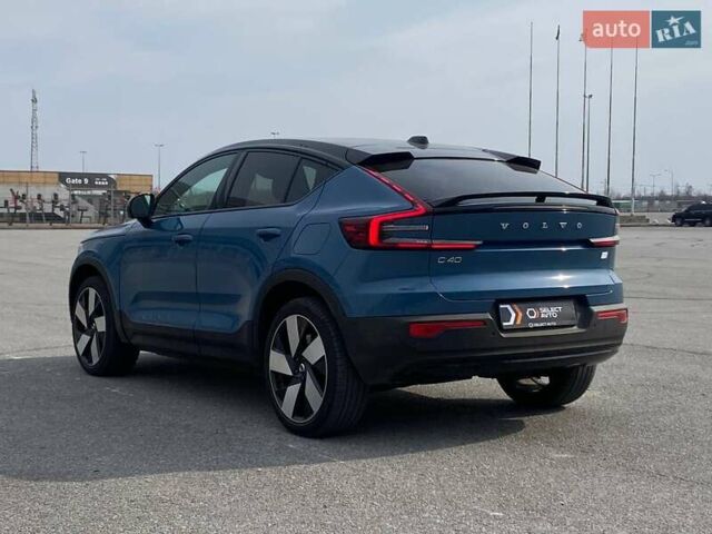 Синий Вольво C40 Recharge, объемом двигателя 0 л и пробегом 51 тыс. км за 31500 $, фото 5 на Automoto.ua