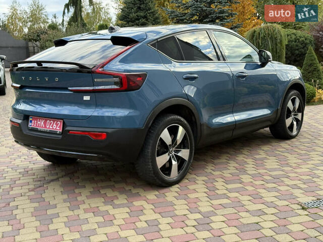 Синій Вольво C40 Recharge, об'ємом двигуна 0 л та пробігом 43 тис. км за 29700 $, фото 3 на Automoto.ua