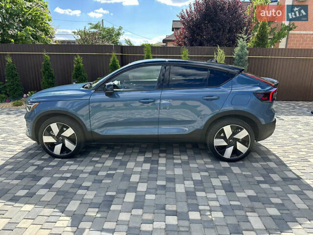 Синій Вольво C40 Recharge, об'ємом двигуна 0 л та пробігом 25 тис. км за 32800 $, фото 5 на Automoto.ua