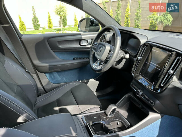 Синій Вольво C40 Recharge, об'ємом двигуна 0 л та пробігом 25 тис. км за 32800 $, фото 11 на Automoto.ua