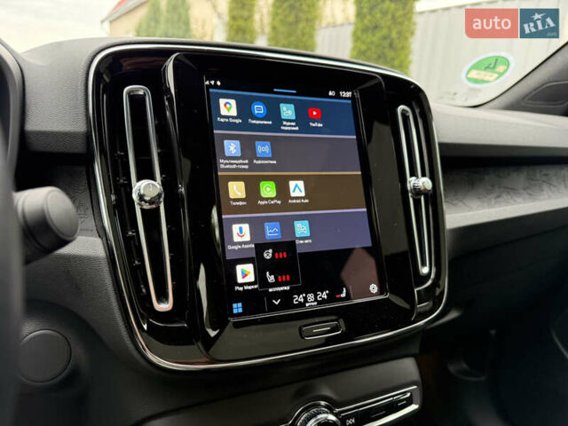 Синій Вольво C40 Recharge, об'ємом двигуна 0 л та пробігом 43 тис. км за 29700 $, фото 8 на Automoto.ua