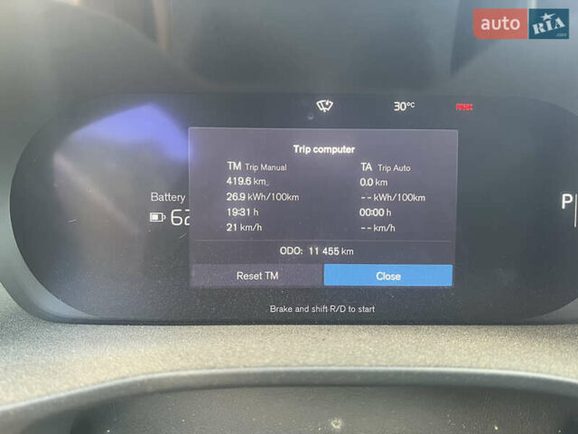 Зеленый Вольво C40 Recharge, объемом двигателя 0 л и пробегом 11 тыс. км за 33000 $, фото 4 на Automoto.ua
