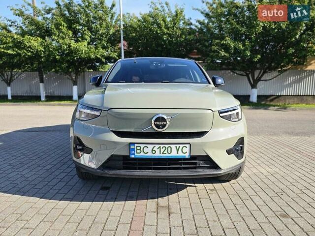 Зеленый Вольво C40 Recharge, объемом двигателя 0 л и пробегом 14 тыс. км за 37000 $, фото 1 на Automoto.ua