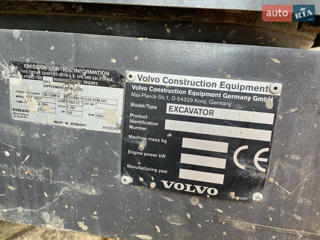 Вольво EC 210CL, объемом двигателя 0 л и пробегом 13 тыс. км за 79066 $, фото 2 на Automoto.ua