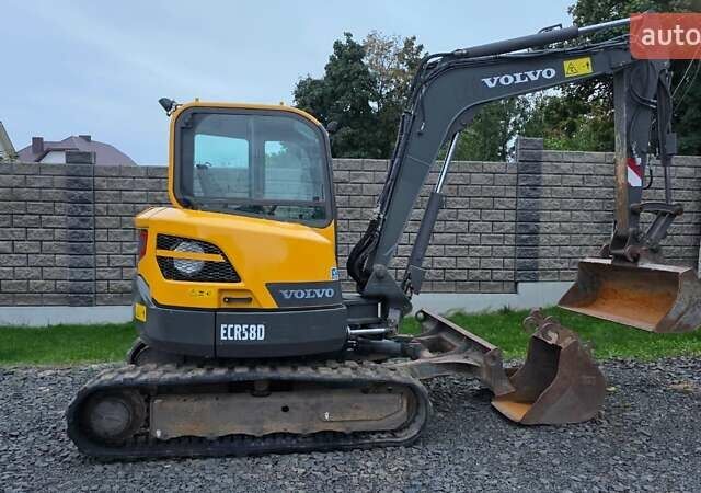 Вольво ECR 58D 2016 в Луцке на Automoto.ua Желтый Вольво ECR 58D, объемом двигателя 2.6 л и пробегом 3 тыс. км за 38900 $, фото 1 на Automoto.ua