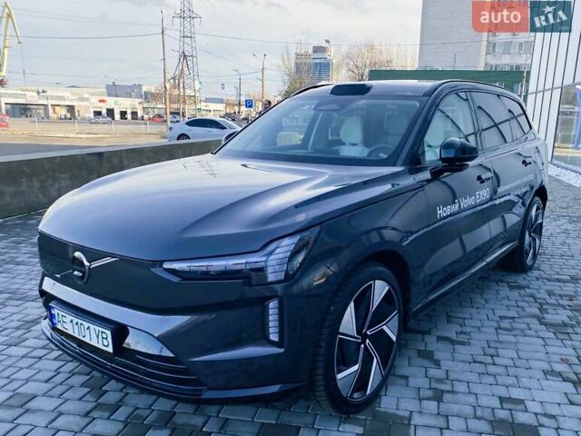 Серый Вольво EX90, объемом двигателя 0 л и пробегом 1 тыс. км за 92793 $, фото 1 на Automoto.ua