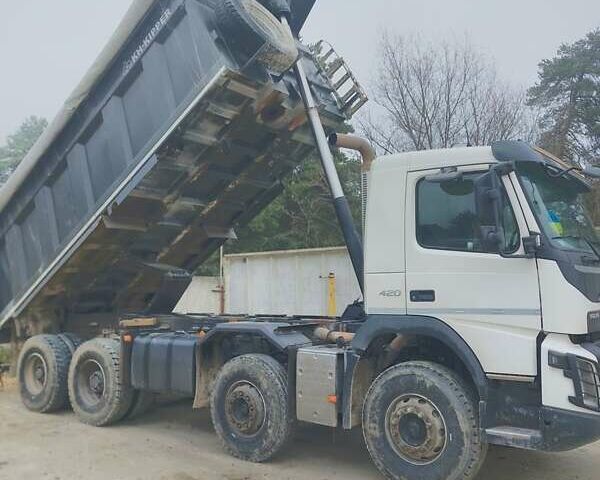 Белый Вольво FMX 13, объемом двигателя 12.78 л и пробегом 289 тыс. км за 128000 $, фото 2 на Automoto.ua