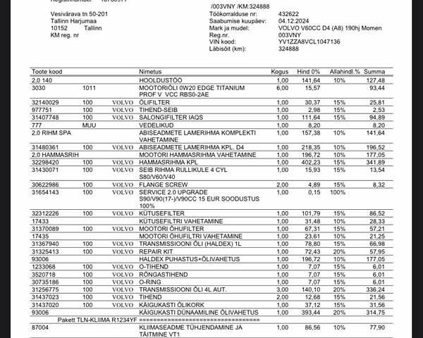 Серый Вольво V60 Cross Country, объемом двигателя 1.97 л и пробегом 320 тыс. км за 28500 $, фото 10 на Automoto.ua