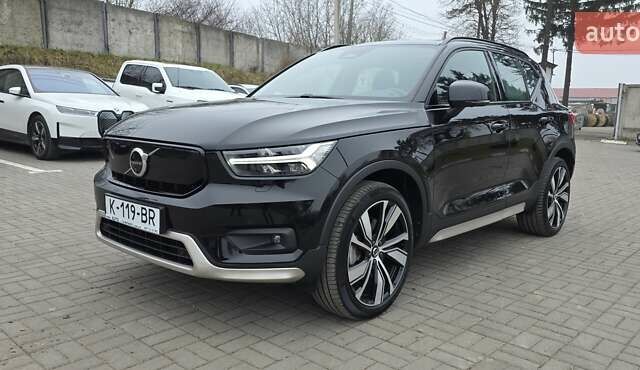Чорний Вольво XC40 Recharge, об'ємом двигуна 0 л та пробігом 138 тис. км за 28800 $, фото 1 на Automoto.ua