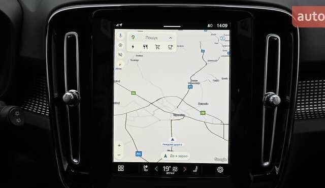 Чорний Вольво XC40 Recharge, об'ємом двигуна 0 л та пробігом 138 тис. км за 28800 $, фото 121 на Automoto.ua