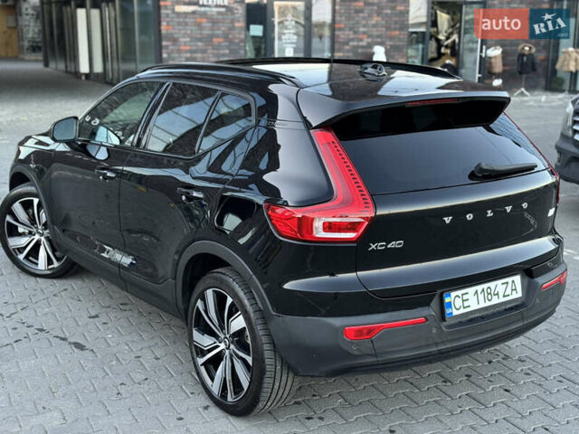Черный Вольво XC40 Recharge, объемом двигателя 0 л и пробегом 38 тыс. км за 24800 $, фото 22 на Automoto.ua