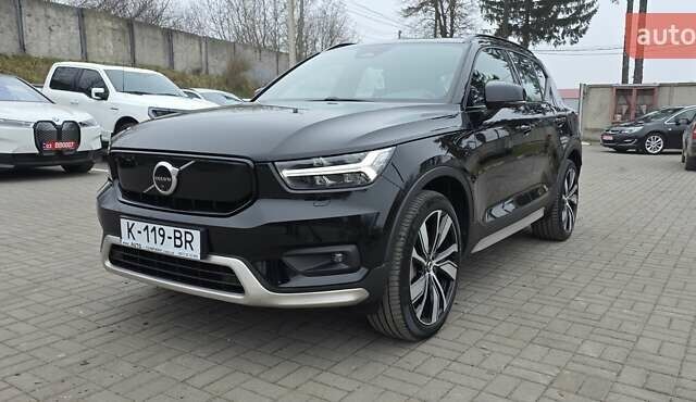 Чорний Вольво XC40 Recharge, об'ємом двигуна 0 л та пробігом 138 тис. км за 28800 $, фото 2 на Automoto.ua