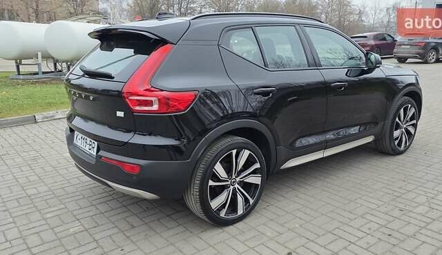 Чорний Вольво XC40 Recharge, об'ємом двигуна 0 л та пробігом 138 тис. км за 28800 $, фото 19 на Automoto.ua