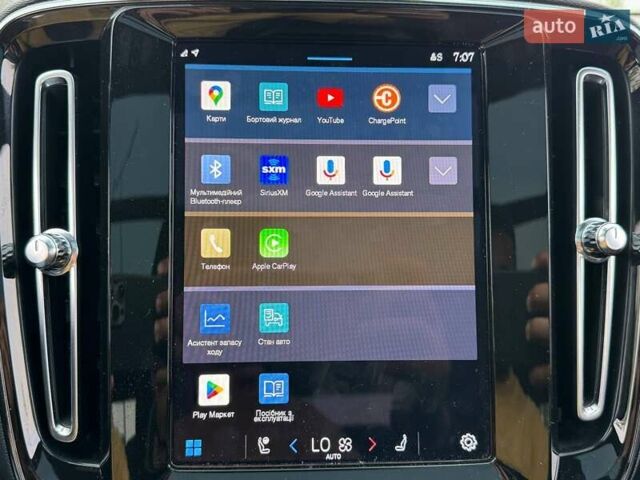 Черный Вольво XC40 Recharge, объемом двигателя 0 л и пробегом 17 тыс. км за 27490 $, фото 22 на Automoto.ua