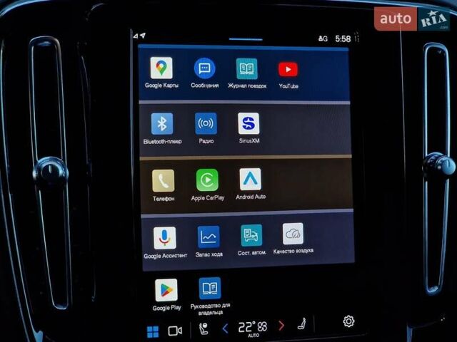 Чорний Вольво XC40 Recharge, об'ємом двигуна 0 л та пробігом 36 тис. км за 34990 $, фото 78 на Automoto.ua