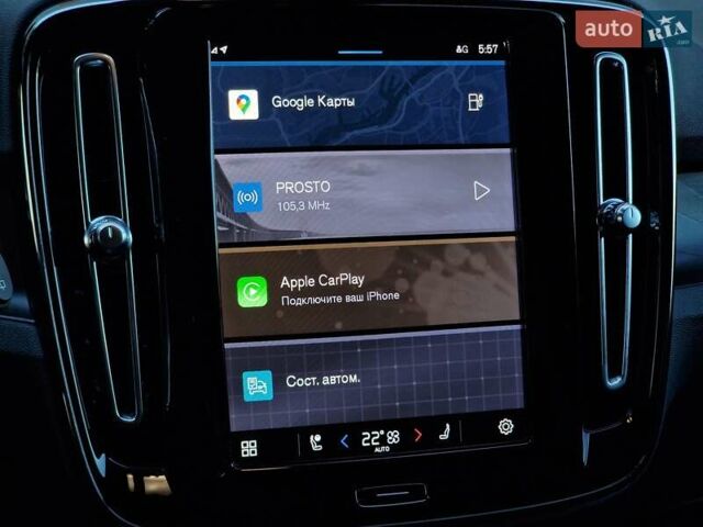 Чорний Вольво XC40 Recharge, об'ємом двигуна 0 л та пробігом 36 тис. км за 34990 $, фото 74 на Automoto.ua
