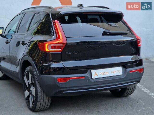 Чорний Вольво XC40 Recharge, об'ємом двигуна 0 л та пробігом 36 тис. км за 34990 $, фото 32 на Automoto.ua