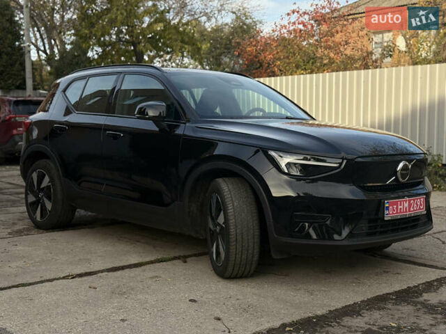 Вольво XC40 Recharge 2023 в Знаменке на Automoto.ua Черный Вольво XC40 Recharge, объемом двигателя 0 л и пробегом 15 тыс. км за 29500 $, фото 2 на Automoto.ua