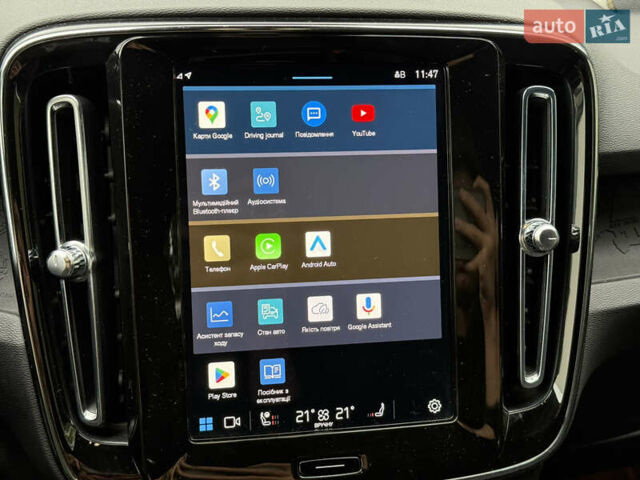 Вольво XC40 Recharge, об'ємом двигуна 0 л та пробігом 63 тис. км за 18600 $, фото 32 на Automoto.ua