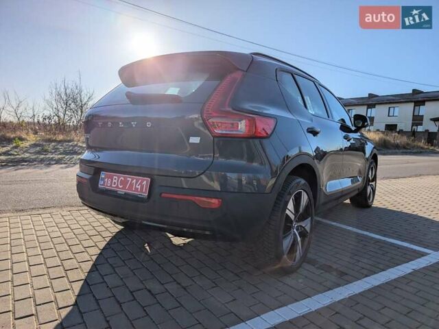 Синий Вольво XC40 Recharge, объемом двигателя 0 л и пробегом 21 тыс. км за 27200 $, фото 16 на Automoto.ua