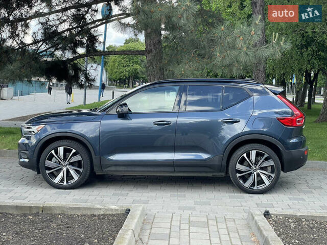 Синий Вольво XC40 Recharge, объемом двигателя 0 л и пробегом 29 тыс. км за 26300 $, фото 23 на Automoto.ua
