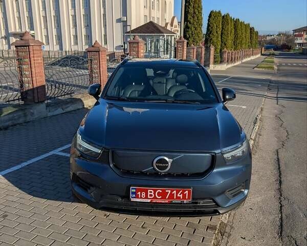Синий Вольво XC40 Recharge, объемом двигателя 0 л и пробегом 21 тыс. км за 27200 $, фото 20 на Automoto.ua