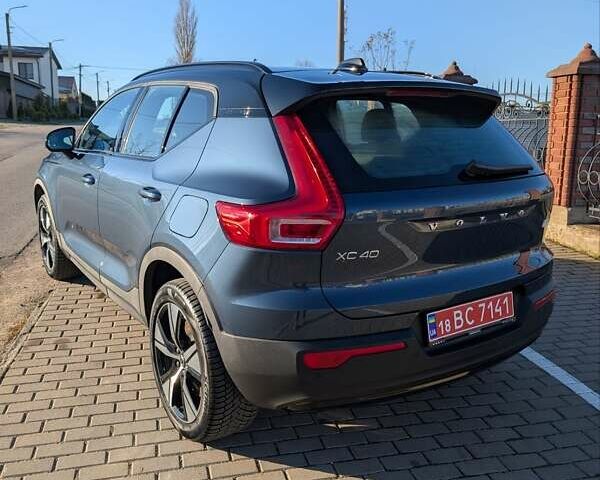 Синий Вольво XC40 Recharge, объемом двигателя 0 л и пробегом 21 тыс. км за 27200 $, фото 14 на Automoto.ua
