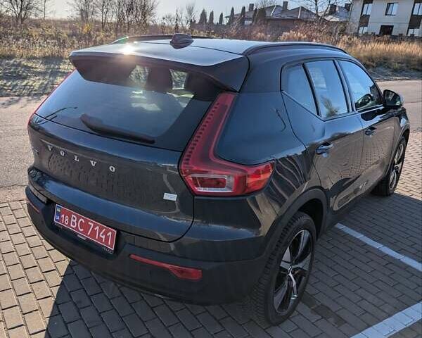 Синий Вольво XC40 Recharge, объемом двигателя 0 л и пробегом 21 тыс. км за 27200 $, фото 15 на Automoto.ua