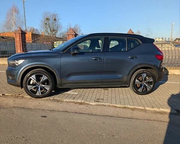 Синий Вольво XC40 Recharge, объемом двигателя 0 л и пробегом 21 тыс. км за 27200 $, фото 9 на Automoto.ua