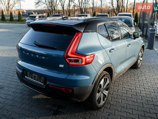 Синий Вольво XC40 Recharge, объемом двигателя 0 л и пробегом 158 тыс. км за 23800 $, фото 9 на Automoto.ua